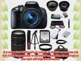 Canon EOS Rebel T5i 18.0 MP CMOS Digital Camera with EF-S 18-55mm f/3.5-5.6 IS STM Zoom Lens