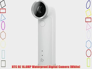 HTC RE 16.0MP Waterproof Digital Camera (White)