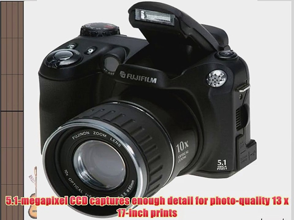 Fujifilm Finepix S5200 5.1MP Digital Camera with 10x Optical Zoom - video  Dailymotion