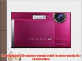 Fujifilm Finepix Z100fd 8MP Digital Camera with 5x Optical Image Stabilized Zoom (Pink)