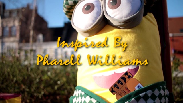 Pharell Williams HAPPY we are from à ORCHIES (France) Version courte.