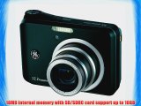 GE A1255 12 MP Digital Camera with 5X Optical Zoom and 2.7-Inch LCD with Auto Brightness (Black)