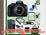 Canon EOS Rebel T5 Digital SLR Camera Kit w/ 18-55mm IS II Lens   16GB Green's Camera Package