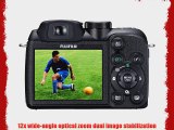 Fujifilm FinePix S1500 10MP Digital Camera with 12x Wide Angle Dual Image Stabilized Optical