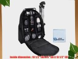 Deluxe Digital Camera / Video Padded Backpack For Nikon Canon Sony Pentax DSLR Cameras Nikon