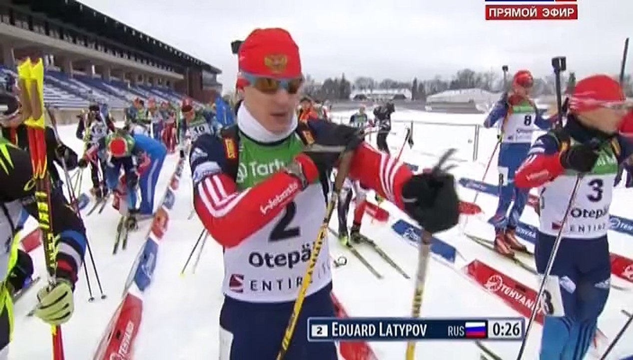 Отепя. Юниоры. Гонка преследования