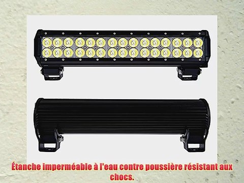 Kohree? 90W LED Phare de travail Noir feux WorkLight Spot LED Phares de voiture tout-terrain
