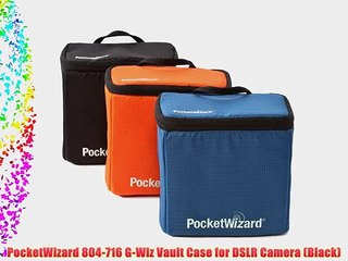 PocketWizard 804-716 G-Wiz Vault Case for DSLR Camera (Black)