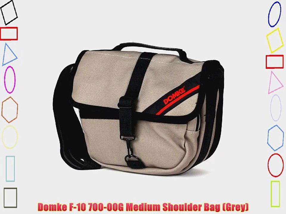 Domke F-10 700-00G Medium Shoulder Bag (Grey)