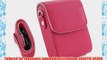 MegaGear Protective Pink Leather Camera Case Bag for for Panasonic Lumix DMC-ZS30 Panasonic
