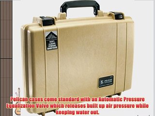 Pelican Laptop Case with Foam - Desert Tan (1470-000-190)