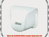 Nikon CB-N2000SB White Leather Body Case Set