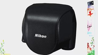 Nikon CB-N4000SA Leather Body Case Set Black for 1 V2 Digital Camera