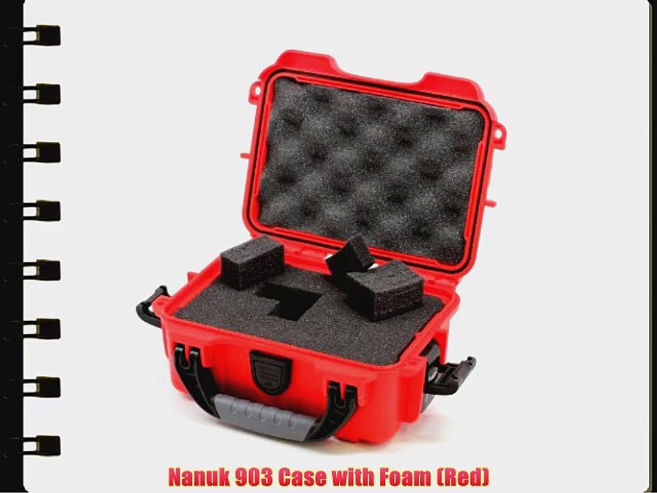 Nanuk 903 Case with Foam (Red)