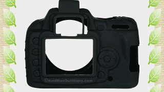 Delkin DDSPROND40-B Snug-it Pro Protective Camera Skin for Nikon D40