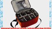 Waterproof Shockproof Partition Padded Camera Bags SLR DSLR Insert Protection Case With Top