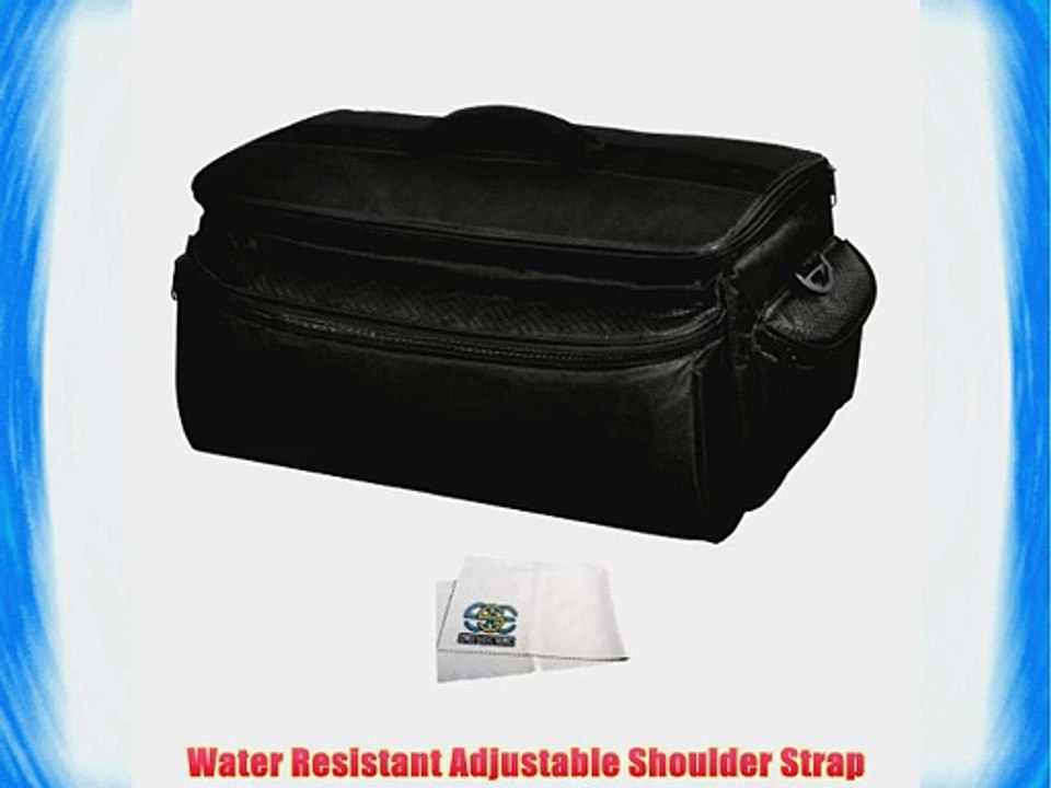 Rugged Series Water Resistant Adjustable Shoulder Strap Heavy Duty Shock Proof Pro Camcorder