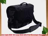 Case Logic DSM-103 Large DSLR with iPad Messenger Bag (Black)
