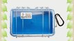 Pelican Blue 1040 Micro Case with Clear Lid and Carabineer