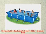 Piscine tubulaire MetalFrame 4.50 x 2.20 x 0.84 m   Epurateur - INTEX