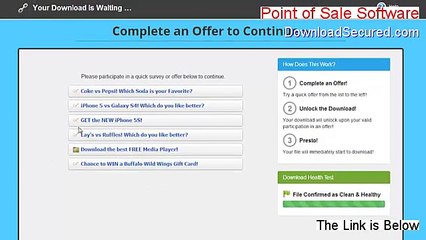 Point of Sale Software Full Download - Instant Download
