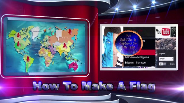 Learn 3d PowerPoint Trix.How To Make A Flag Using Microsoft PowerPoint