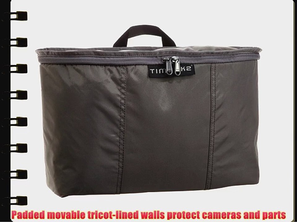 Timbuk2 Snoop Camera Insert (Gunmetal Small)