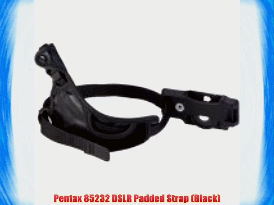 Pentax 85232 DSLR Padded Strap (Black)