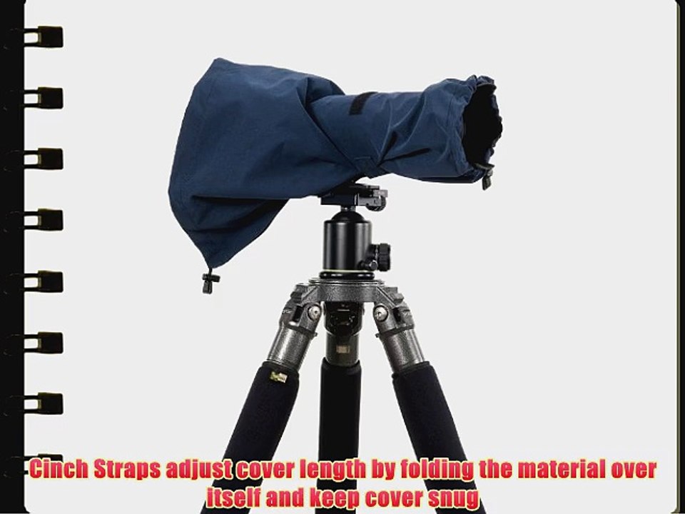 LensCoat LCRSMNA RainCoat RS for Camera and Lens Medium (Navy)