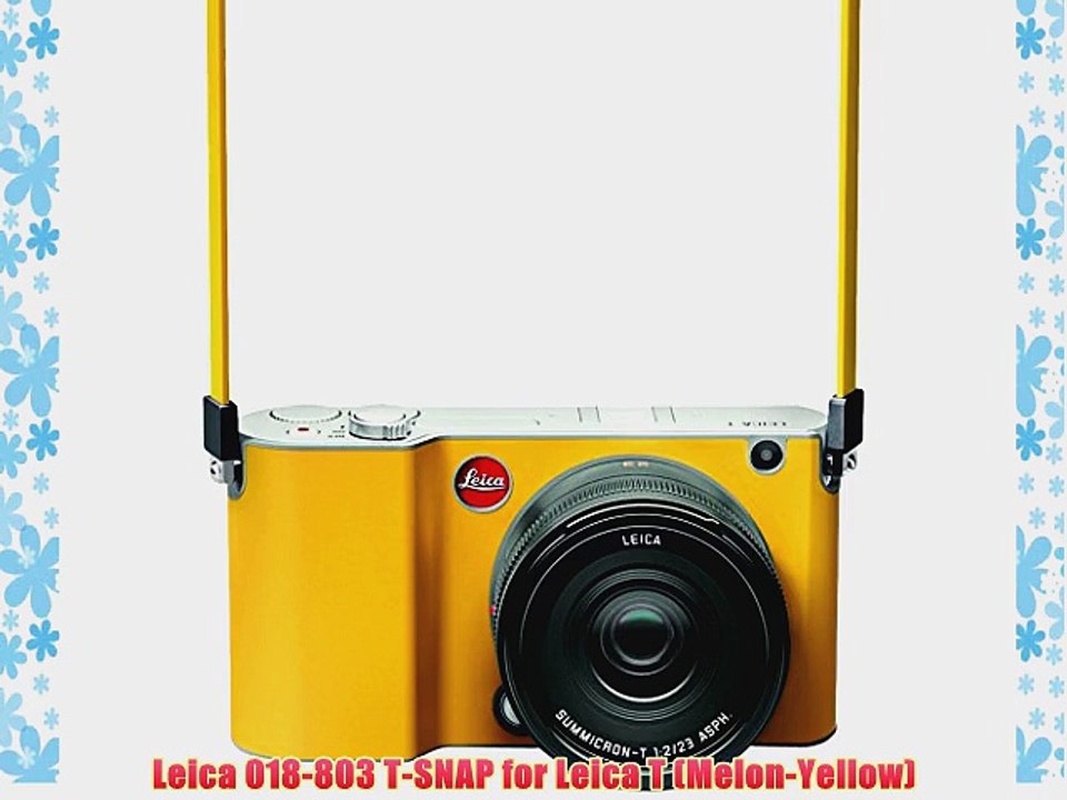 Leica 018-803 T-SNAP for Leica T (Melon-Yellow)