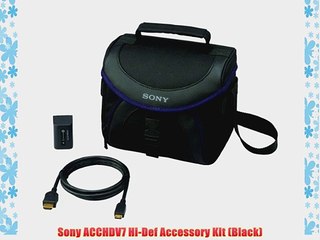 Sony ACCHDV7 Hi-Def Accessory Kit (Black)