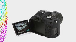 Delkin DDSPROND5100-B Snug-It Pro DSLR Camera Skin for Nikon D5100 Black