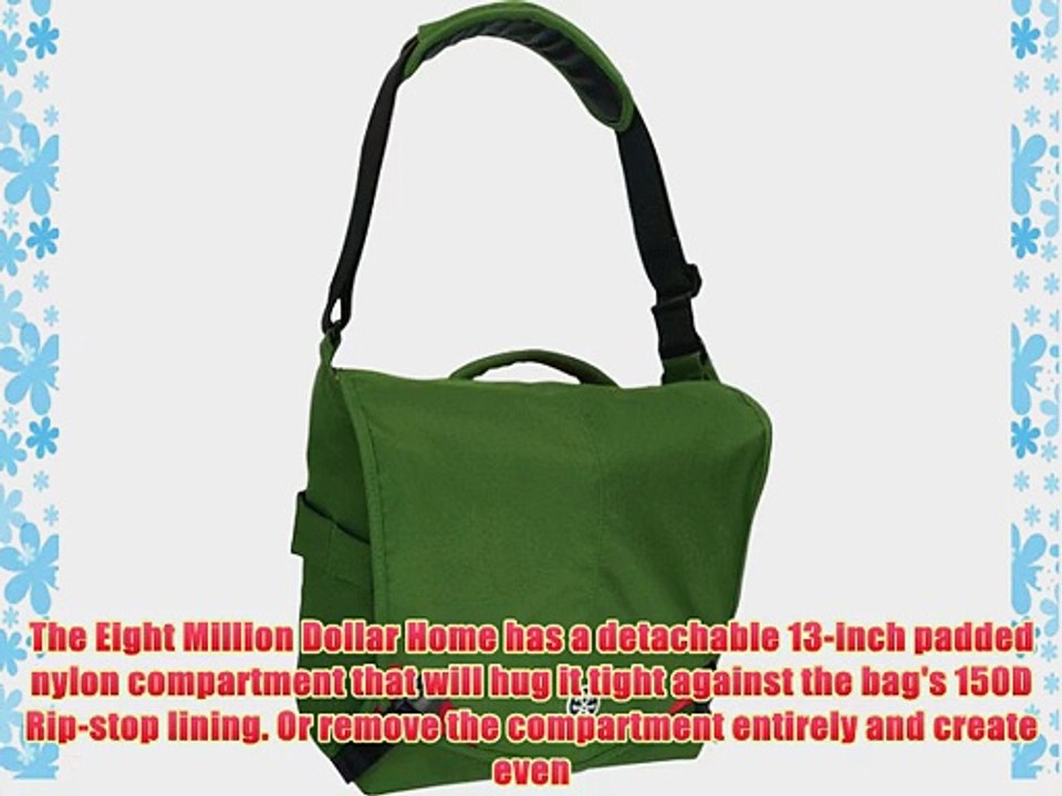 Crumpler MD-08-11A The 8 Million Dollar Home Bag for Camera (Olive/Red)