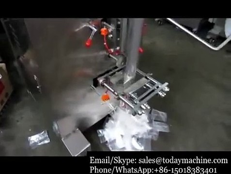 Assaisonnement la machine sac de poudre d'emballage, Bean ou aliments enfants Triangle Bag Machine de conditionnement~1