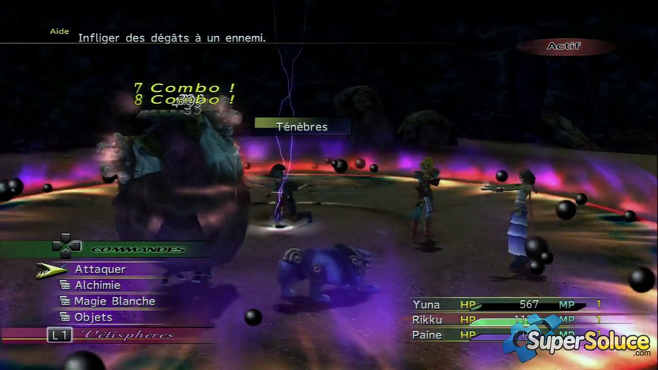 Final Fantasy X-2 HD : Acte 2 / Vaincre le boss Yojimbo dans la Grotte du Priant Volé