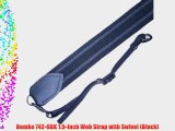 Domke 742-6BK 1.5-Inch Web Strap with Swivel (Black)