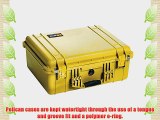 Pelican 1550 Case with Foam for Camera (Yellow)