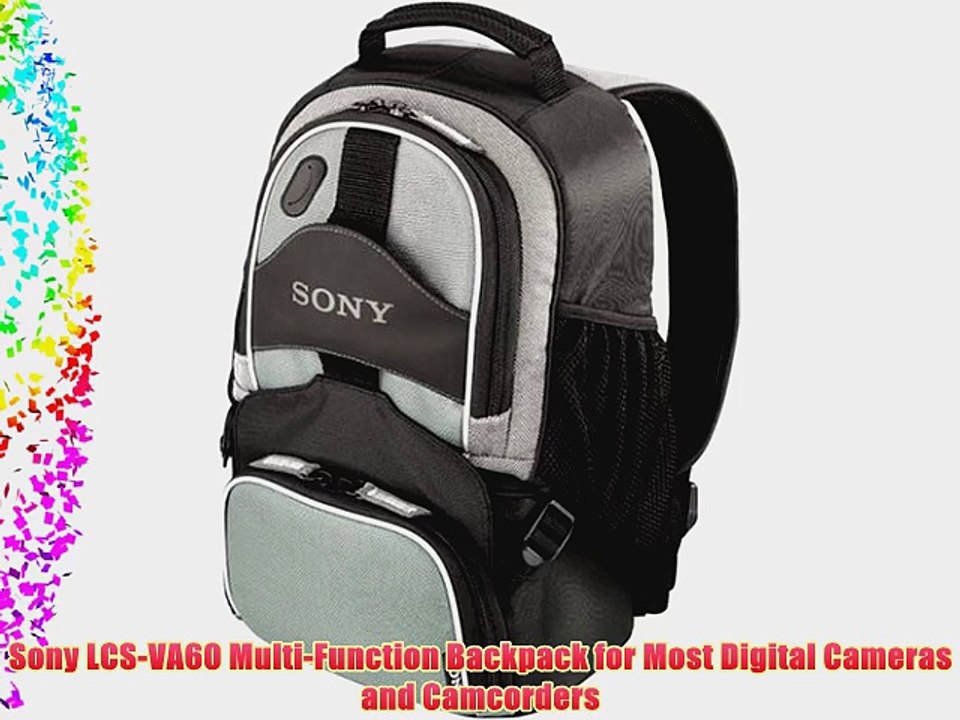 Sony LCS-VA60 Multi-Function Backpack for Most Digital Cameras and Camcorders