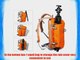 Caden E5 Backpack Bag for DSLR Camera Canon Sony Nikon Orange Waterproof Anti Theft Front Open