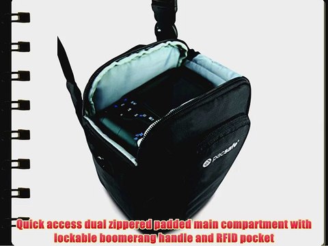 Pacsafe V3-Storm Grey Camsafe Anti-Theft Camera Top Loader Bag (Storm Grey)