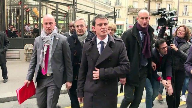Manuel Valls appelle les socialistes à l'unité