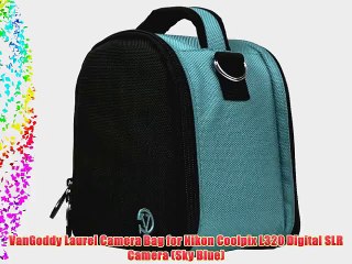 VanGoddy Laurel Camera Bag for Nikon Coolpix L320 Digital SLR Camera (Sky Blue)