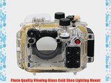 Polaroid SLR Dive Rated Waterproof Underwater Housing Case For The Canon G15 Digital Camera