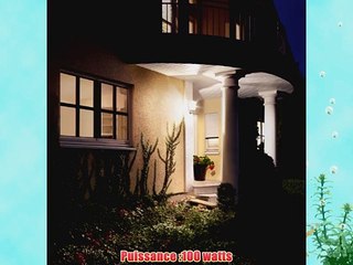 STEINEL L 190 S schwarz Applique ext?rieureen verre Noir