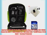 Sparta Backpack Protective Carrying Bag For Canon EOS 1000D Rebel XS Kiss F 100D Rebel SL1