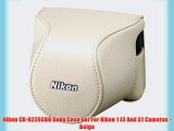 Nikon CB-N220SBG Body Case Set For Nikon 1 J3 And S1 Cameras - Beige