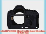 Delkin DDSPROC5DMK2-B Snug-It Pro DSLR Camera Skin for Canon 5D Mark II Black