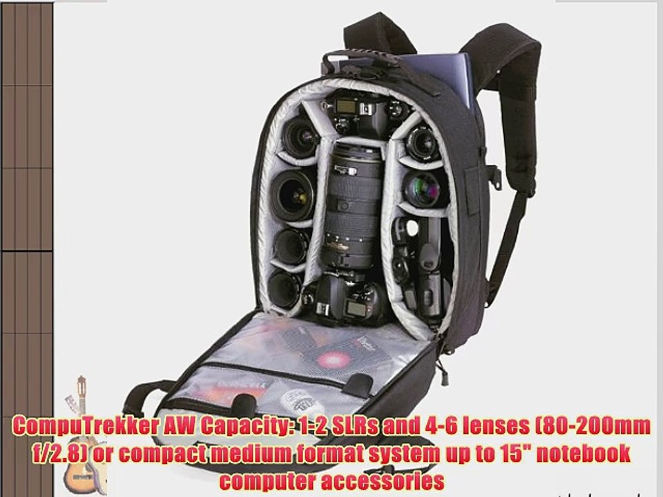 Lowepro CompuTrekker AW Camera Backpack -Black