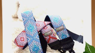 Mimi Green 'Hapi in Red' Native Pattern DSLR Camera Strap