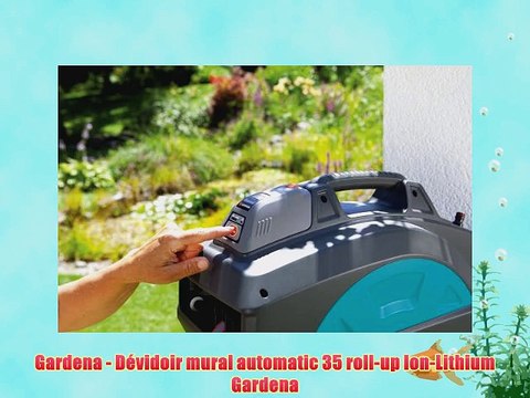 Gardena - D?vidoir mural automatic 35 roll-up Ion-Lithium Gardena